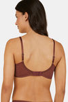 Triumph Padded Non Wired Full Coverage Super Support Bra - Decadent Chocolate — thumbnail 3